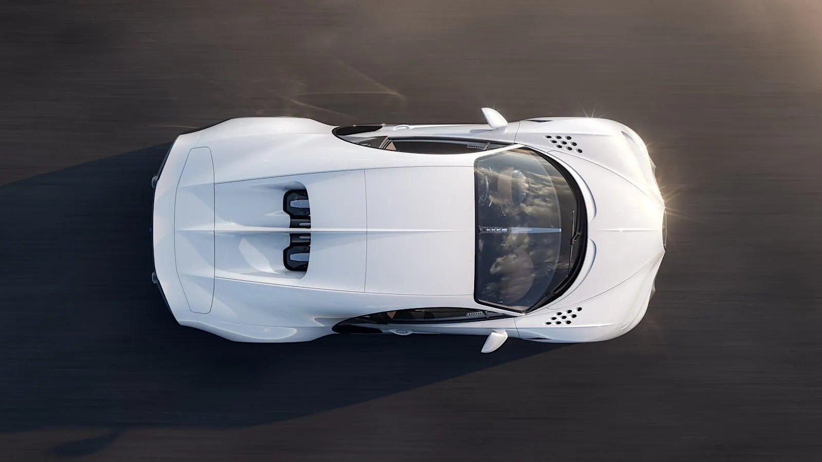 Chiron Super Sport 俯视